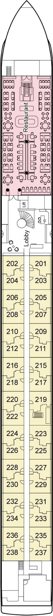 Century Star Main Deck